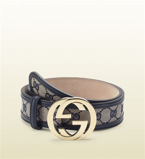 gucci gg canvas belt|canvas gucci belt women.